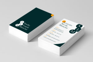 Mancini Law Firm Business Cards
