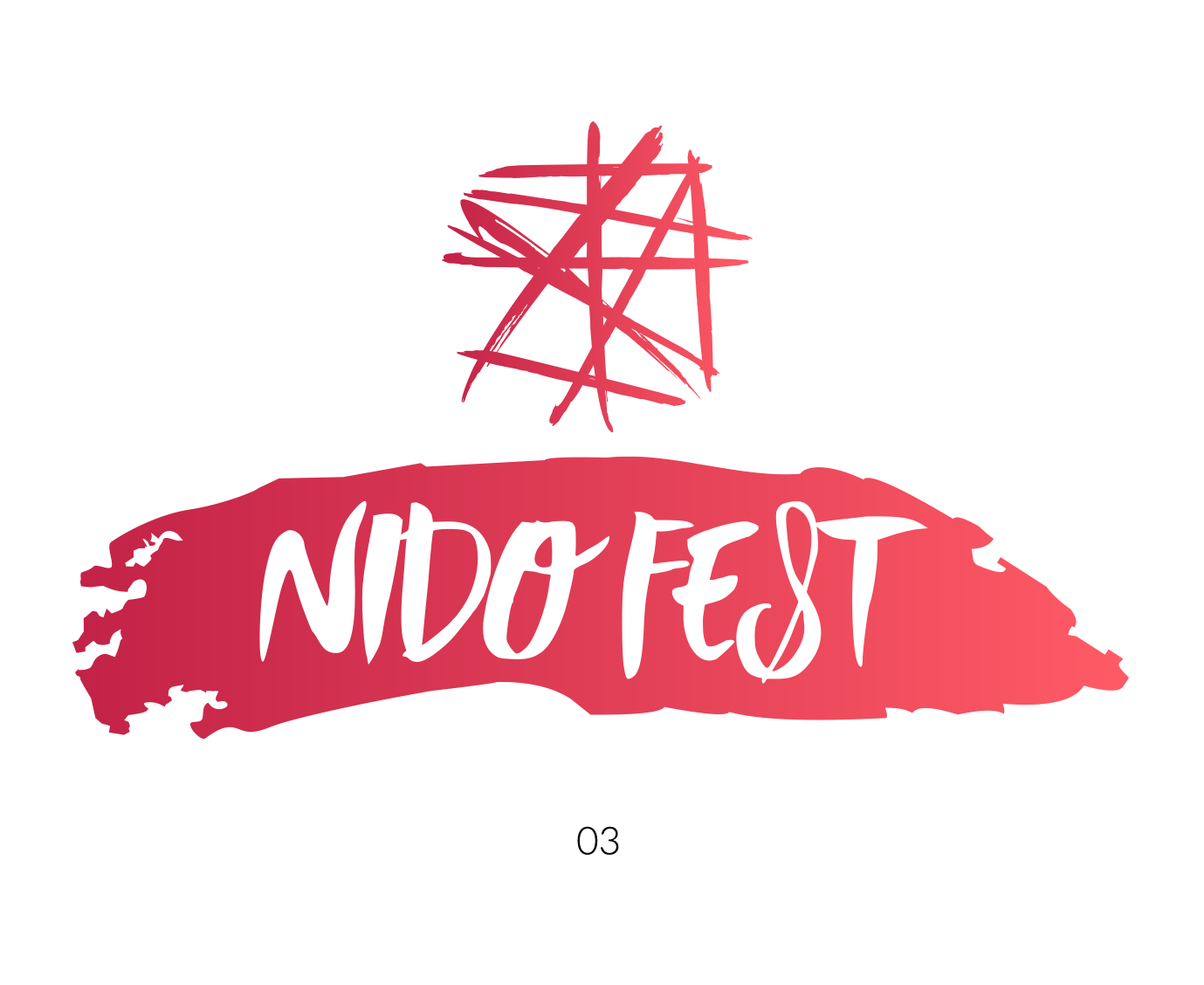 NidoFest logo red