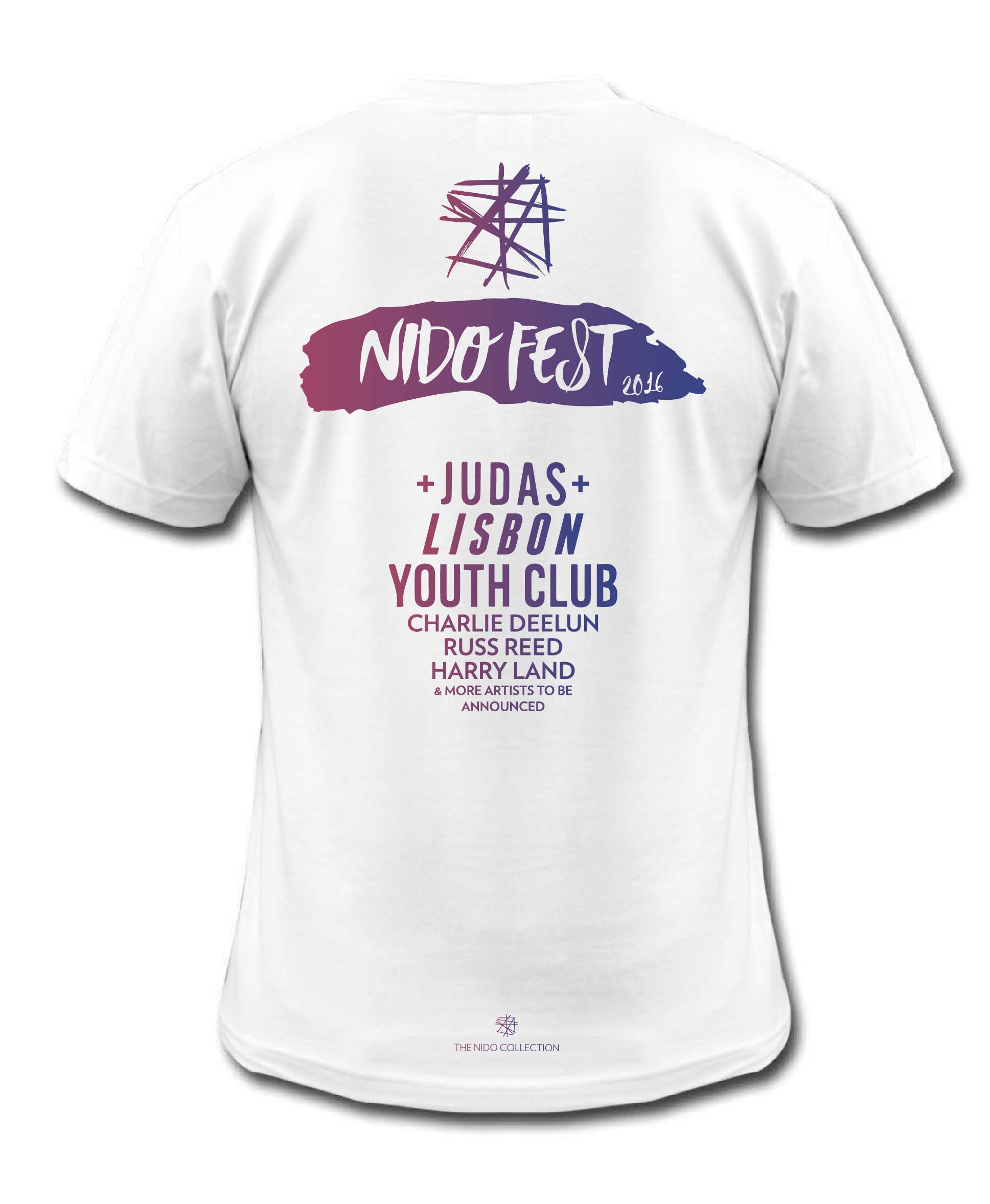 NidoFest back t-shirt front