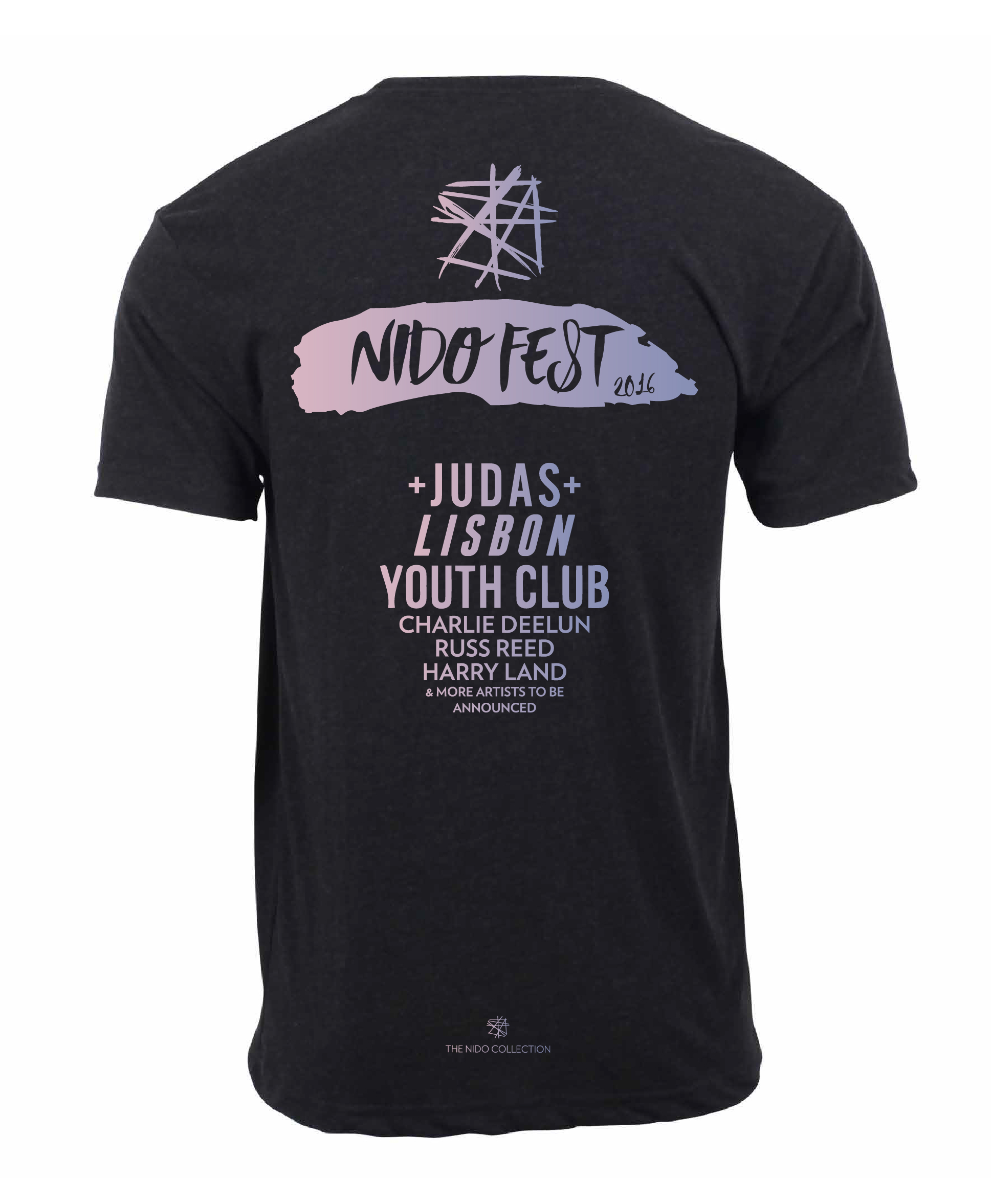 NidoFest back staff t-shirt front
