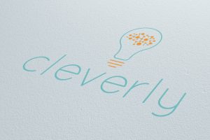 Cleverly logo on paper